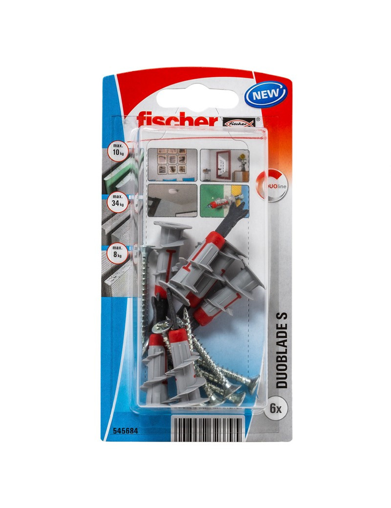 Kaiščiai gipso kart DUOBLADE S 6vnt