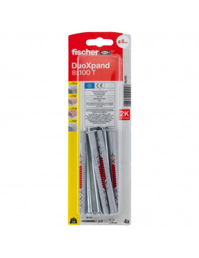DuoXpand kaištis su varžtu 8x100 T 4 vnt