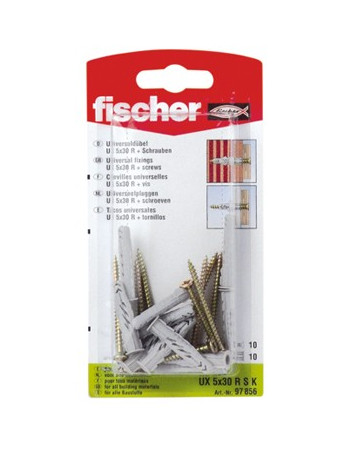 Kaiščiai su varžtu UX 8 x 50 mm 5 vnt