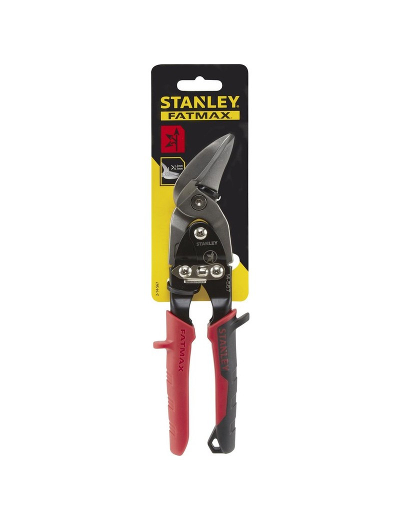 Kairin žirklės metalui „Stanley OFF SET SNIPS