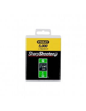 140 G tipo kabės „STANLEY 5000 vnt 8 mm