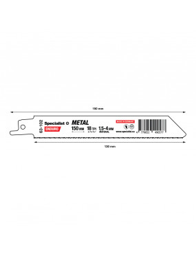 SPECIALIST+ pjūklas metalui 150 mm 18TPI