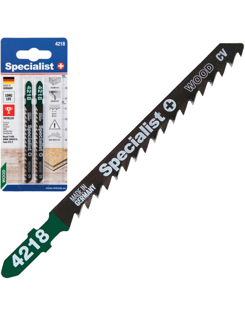 SPECIALIST+ pjūklelis 4218 T144D 2 vnt