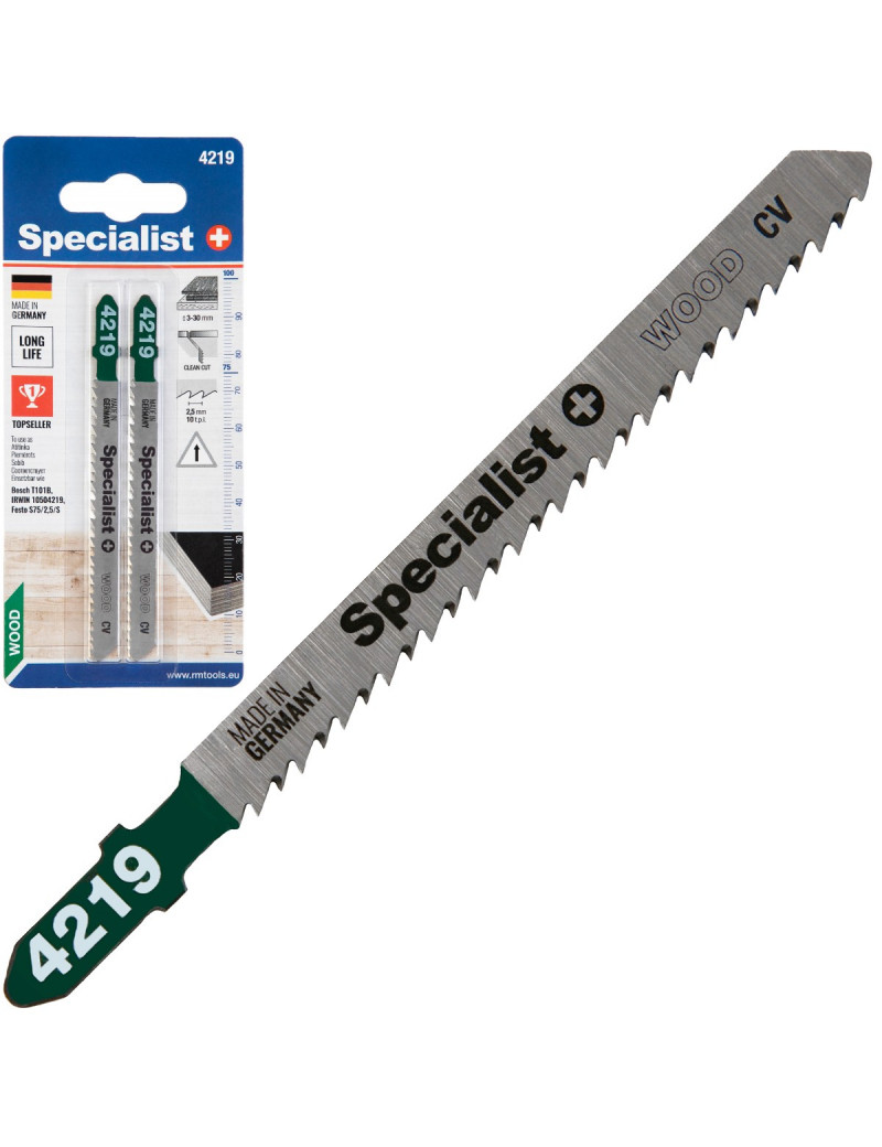 SPECIALIST+ pjūklelis 4219 T101B 2 vnt