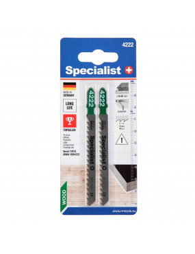 SPECIALIST+ pjūklelis 4222 T101D 2 vnt