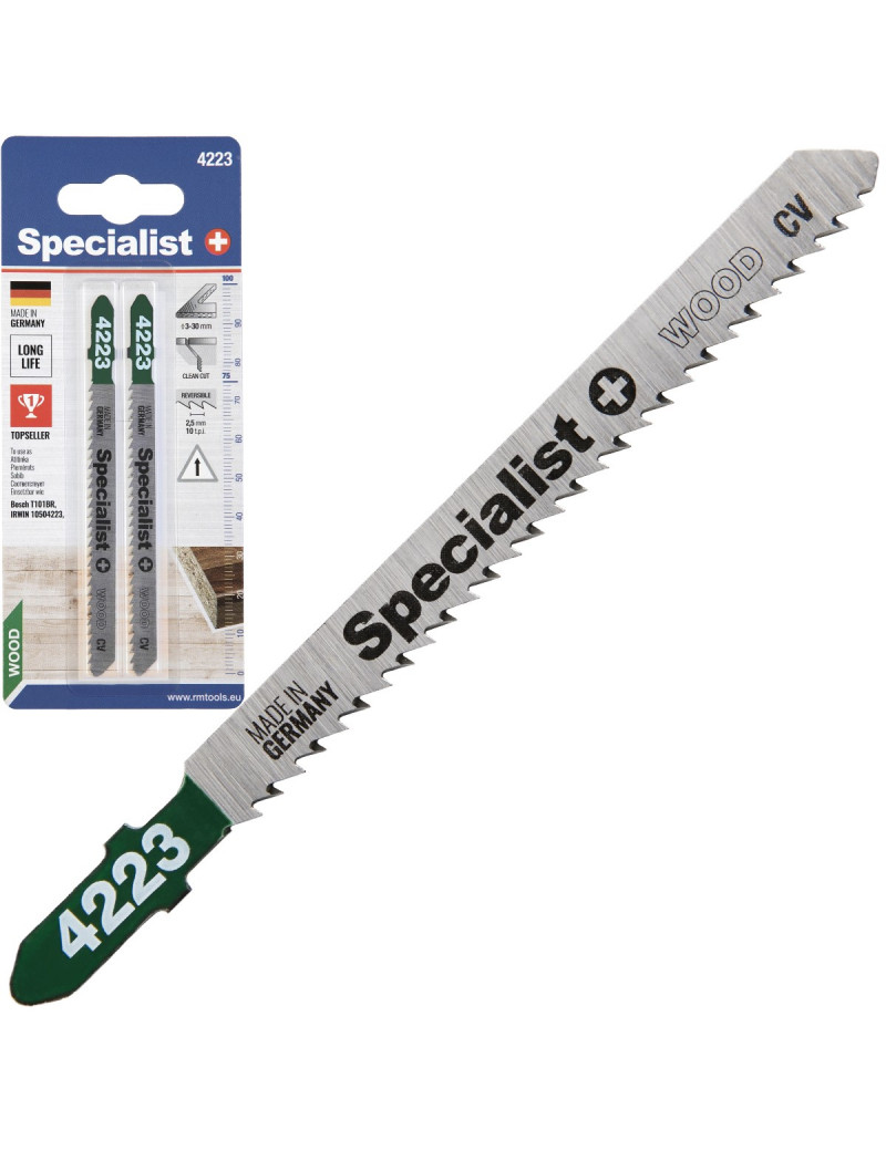 SPECIALIST+ pjūklelis 4223 T101BR 2 vnt