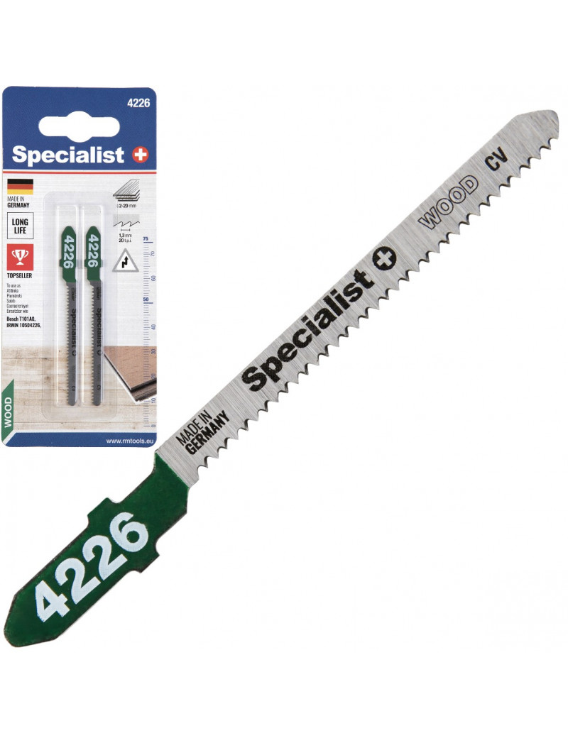 SPECIALIST+ pjūklelis 4226 T101AO 2 vnt