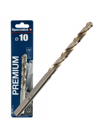 SPECIALIST+ metalo grąžtas PREMIUM 10 mm