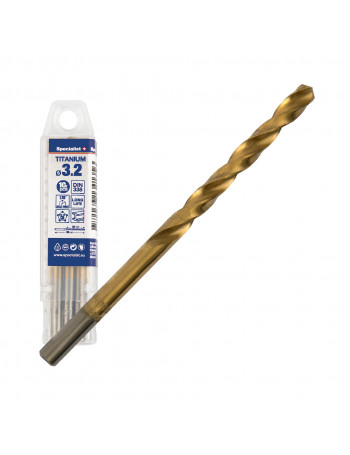 SPECIALIST+ metalo grąžtas TITAN 32 mm 10 vnt