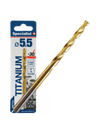 SPECIALIST+ metalo grąžtas TITAN 55 mm