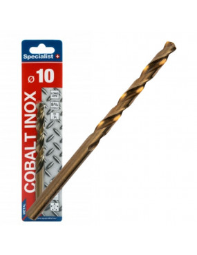 SPECIALIST+ metalo grąžtas COBALT 10 mm