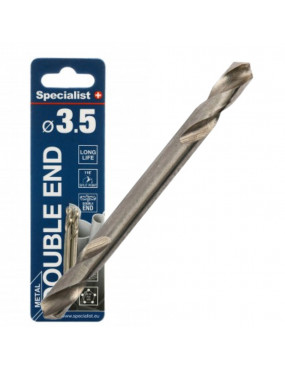 SPECIALIST+ dvip metalo grąžtas HSS 35mm 2 vnt