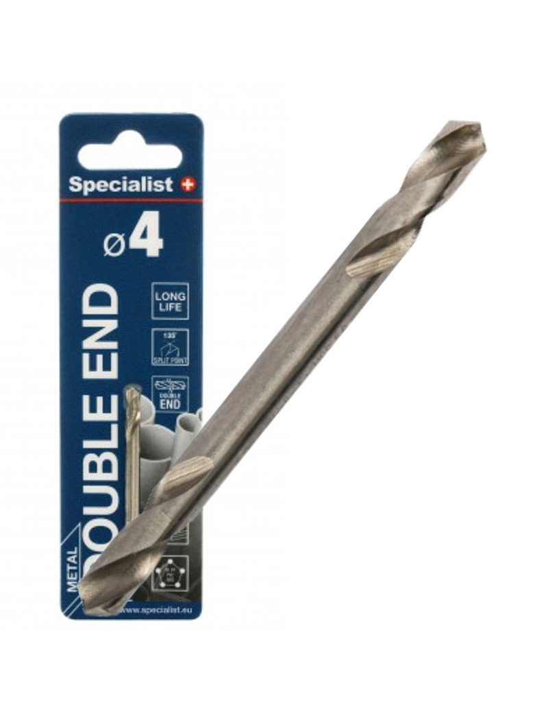 SPECIALIST+ dvip metalo grąžtas HSS 4 mm
