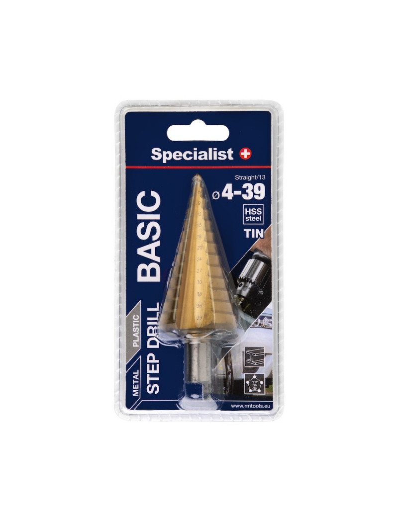 SPECIALIST+ žingsninis grąžtas BASIC ⌀4-39