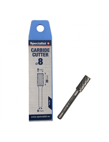 SPECIALIST+ kietmetalio freza ZYAS 8x20x6 mm