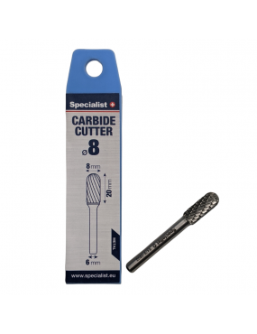 SPECIALIST+ kietmetalio freza WRC 8x20x6 mm