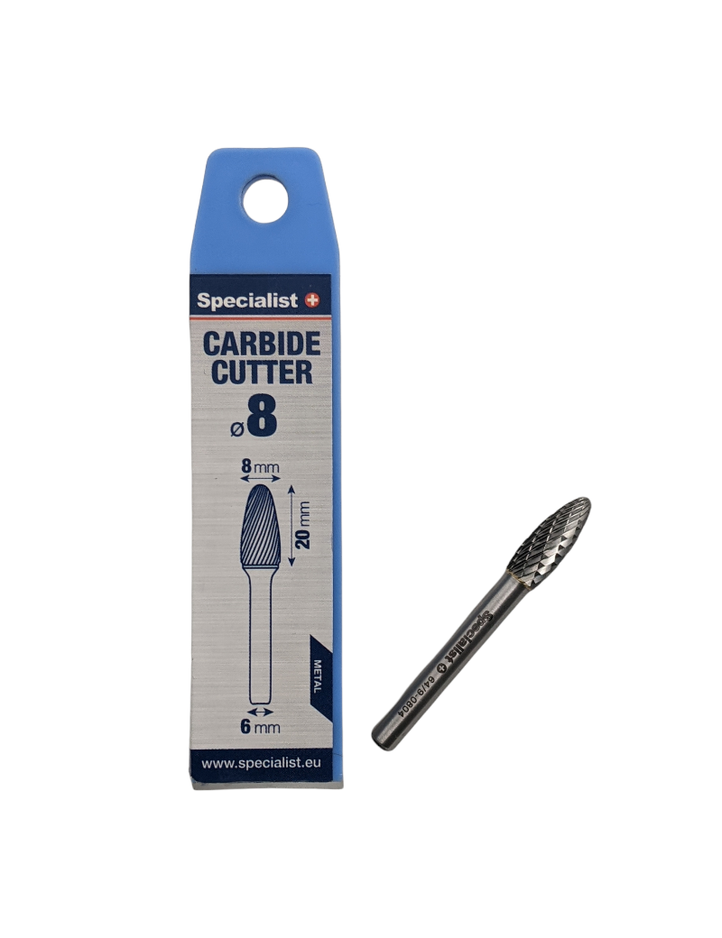 SPECIALIST+ kietmetalio freza FLH 8x20x6 mm