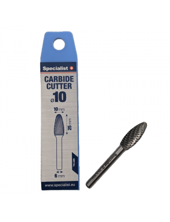 SPECIALIST+ kietmetalio freza FLH 10x25x6 mm