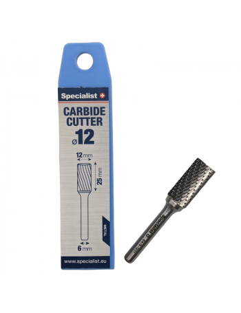 SPECIALIST+ kietmetalio freza ZYAS 12x25x6 mm