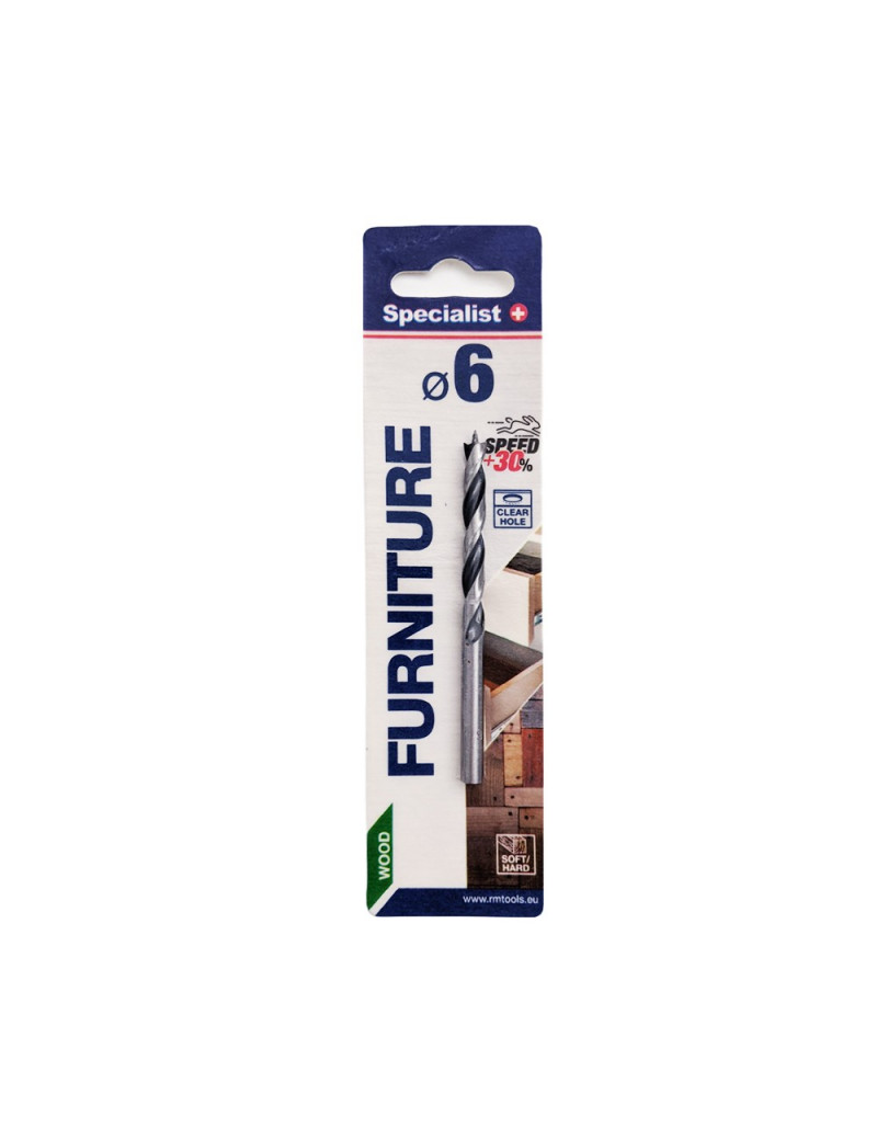 SPECIALIST+ grąžtas medienai 6 x 67/103 mm