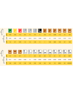 Vinys „Rapid Nr8/25 mm 1000 vnt blist