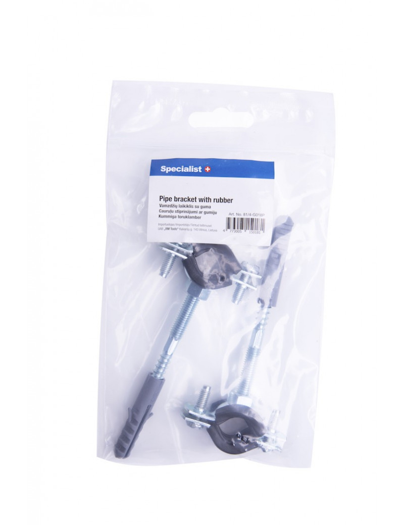 SPECIALIST+ vamzdžių laikik su guma 56-60mm 2 2 vnt