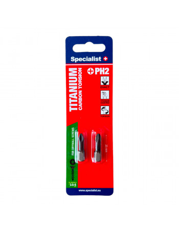 SPECIALIST+ antgalis TITAN CARBON PH2 TORSION 2 vnt
