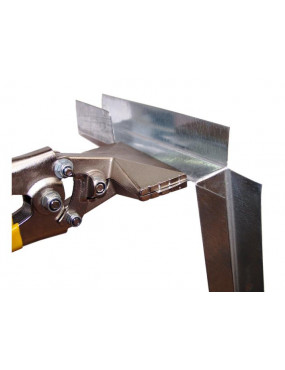 Rankinės skardos lenkimo replės 80 mm tiesios