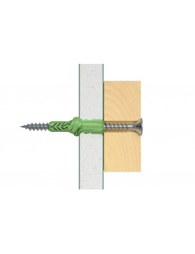 Univ kaištis UX Green 8 x 50 R su žiedeliu 40 vnt