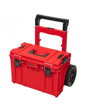 QBRICK PRIME įrankių dėžė su ratukais RED