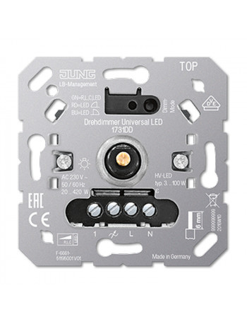 Dimerio mechanizmas kaitrinei lemputei JUNG 1731DD (420W)