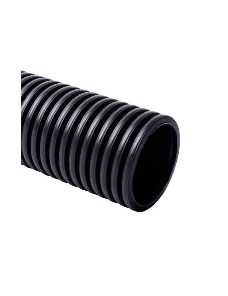 Gofruotas vamzdis 40mm (behologenÅ³, juodas, 50m, 750 N/5 cm, D40) GLOB-EL GL502UVW