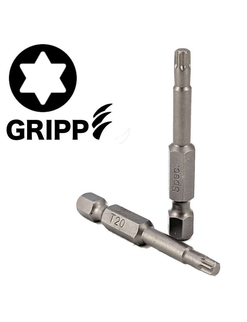 SPECIALIST+ sukimo antgalis TORX GRIP T20 50mm 3 vnt