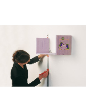 Liniuotė su 2 slankiojančiom akim 60 cm