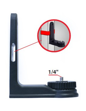Sieninis laikiklis lazeriui
