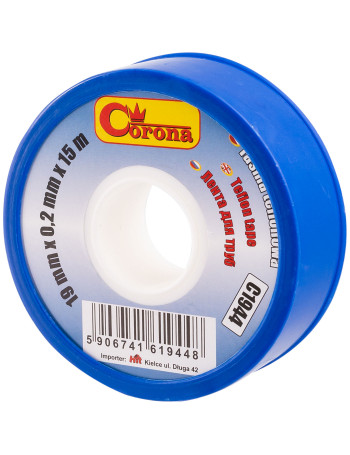 Lipni j TEFLON TAPE 19 x 02 mm x 15 m