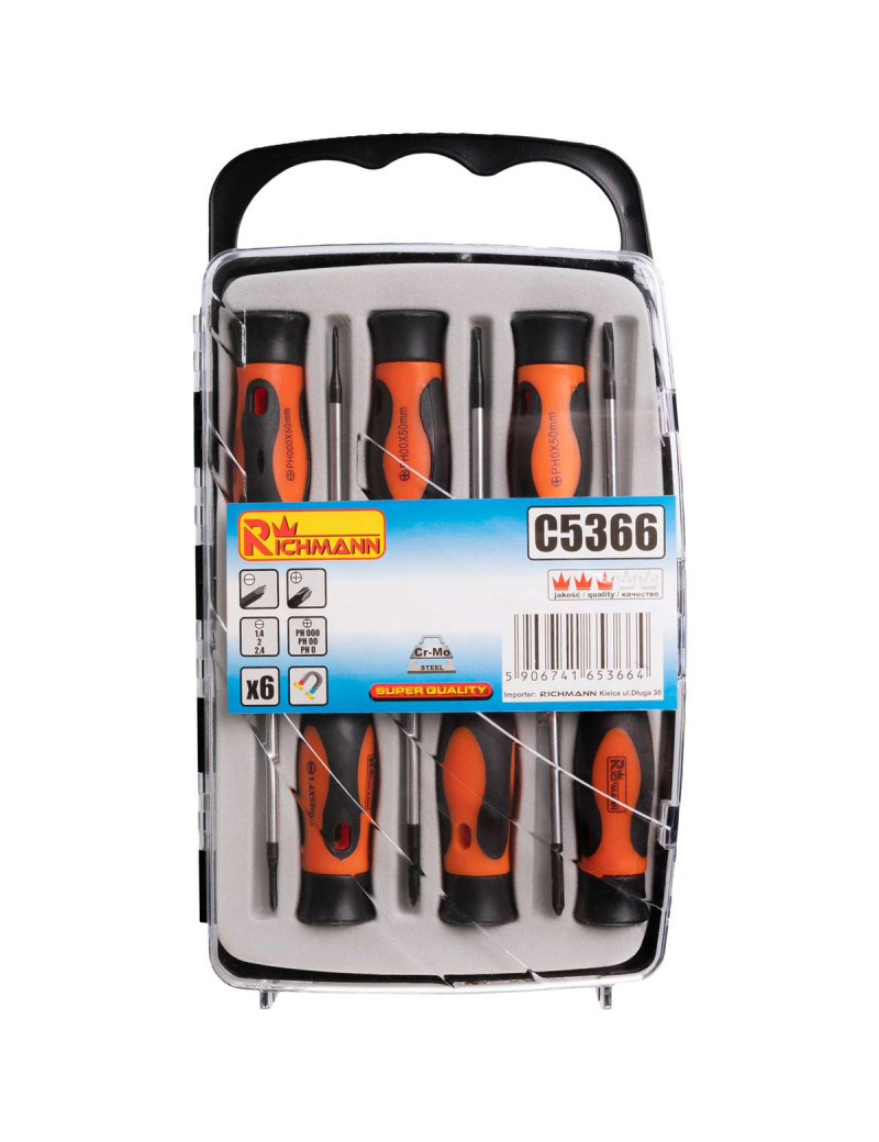 Mini atsuktuvų rinkinys Richmann 6vnt