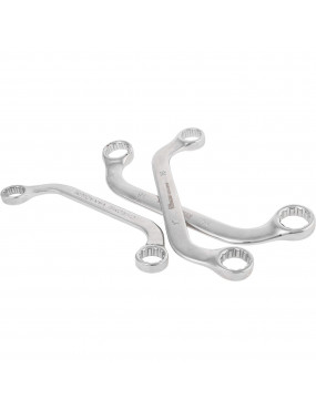 Lenkti raktai 10 mm - 19 mm 5 vnt