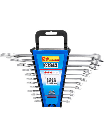 Kombinuotų raktų kompl 6-22 mm 12 vnt