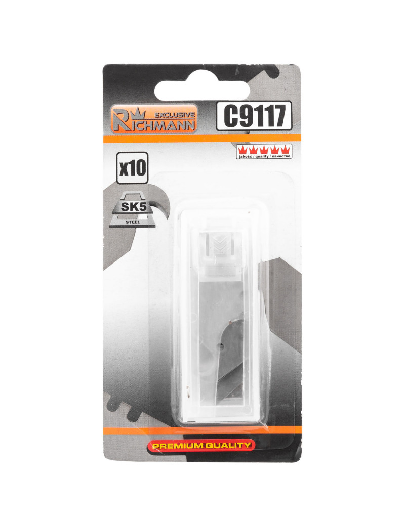 Lenkta trapecinė geležtė „Richmann 10 vnt