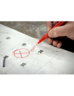 Markeris DURA-INK Dual Tip 07 MM Raud