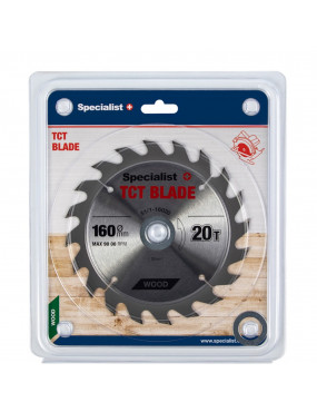 SPECIALIST+ pjovimo diskas 160x20Tx30/20/16 mm