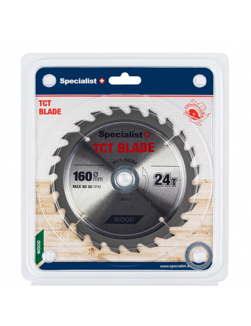 SPECIALIST+ pjovimo diskas 160x24Tx30/20/16 mm