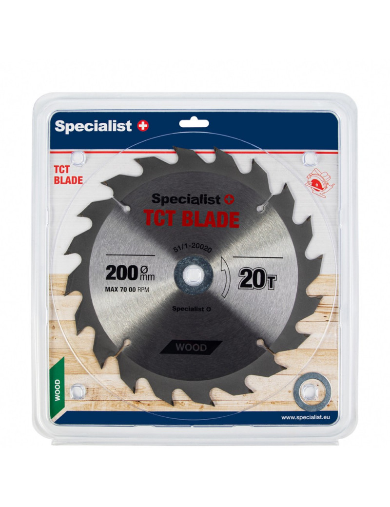 SPECIALIST+ pjovimo diskas 200x20Tx30/20/16 mm