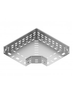 Perforated channel bend BAKS KKFJ400H60 (90Â°)