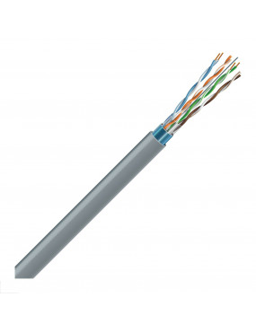 LAN tinklo kabelis ECG FTP 5e (vidaus, ekranuotas, 24 AWG/0,51mm, PVC, Eca, 305m)