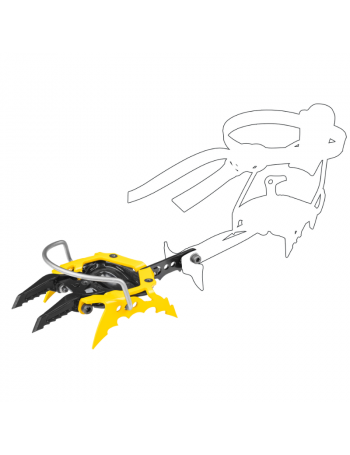 Atsarginė dalis katėms Grivel Spare Cramp G22+ COM Front Parts 2x Atsarginė dalis katėms Grivel Spare Cramp G22+ COM Front Parts 2x