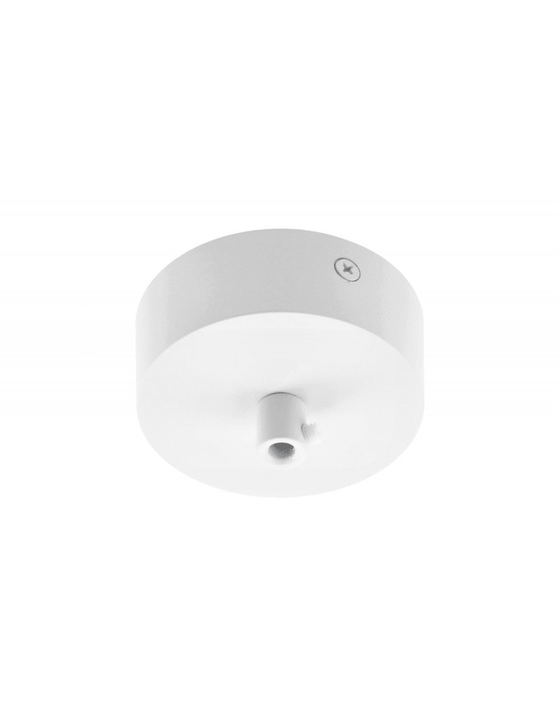 Å viestuvo pagrindas prie lubÅ³ apvalus GTV AE-MA8028-10 (Baltas, 80x28mm)