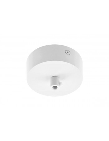 Å viestuvo pagrindas prie lubÅ³ apvalus GTV AE-MA8028-10 (Baltas, 80x28mm)