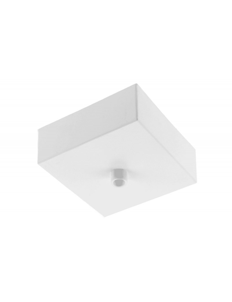 Å viestuvo pagrindas prie lubÅ³ baltas kvadratinis GTV AE-MAS80X80-10 (80x80x30mm)